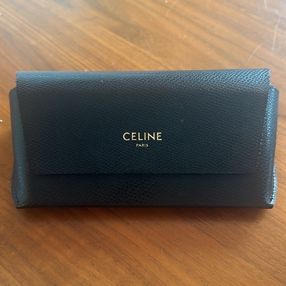 CELINE Acetate Square Sunglasses CL40130I Havana - Picture 2 of 6